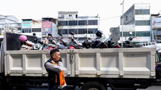 258 Pelanggaran Parkir Ditindak dalam Sehari